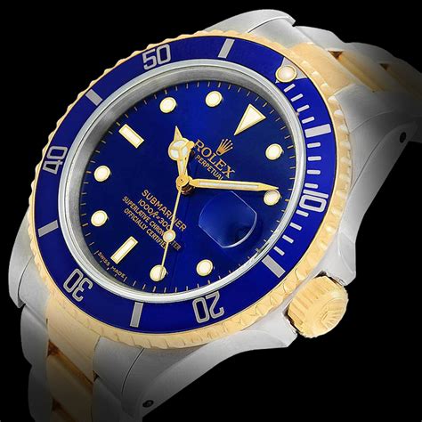 rolex con quadrante blu|rolex submariner chronometer.